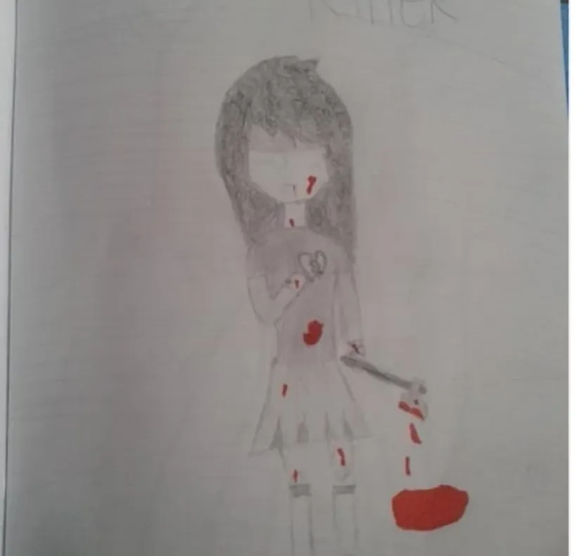 FOTO ȘOCANT: “Ucigașul sângeros”-numele pe Instagram al fetei de 14 ani care și-a omorât mama. Femeia a fost străpunsă de 16 ori cu cuțitul