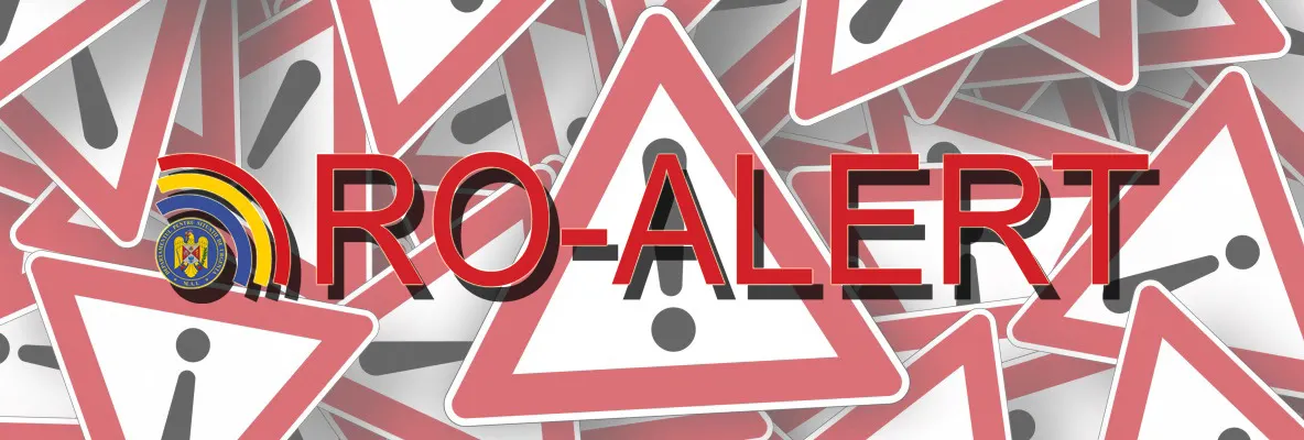 Nu intrați în panică! Mesajele RO-Alert de azi reprezintă doar un test!