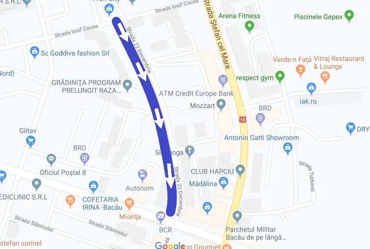 Atenție, încă un SENS UNIC în Bacău!