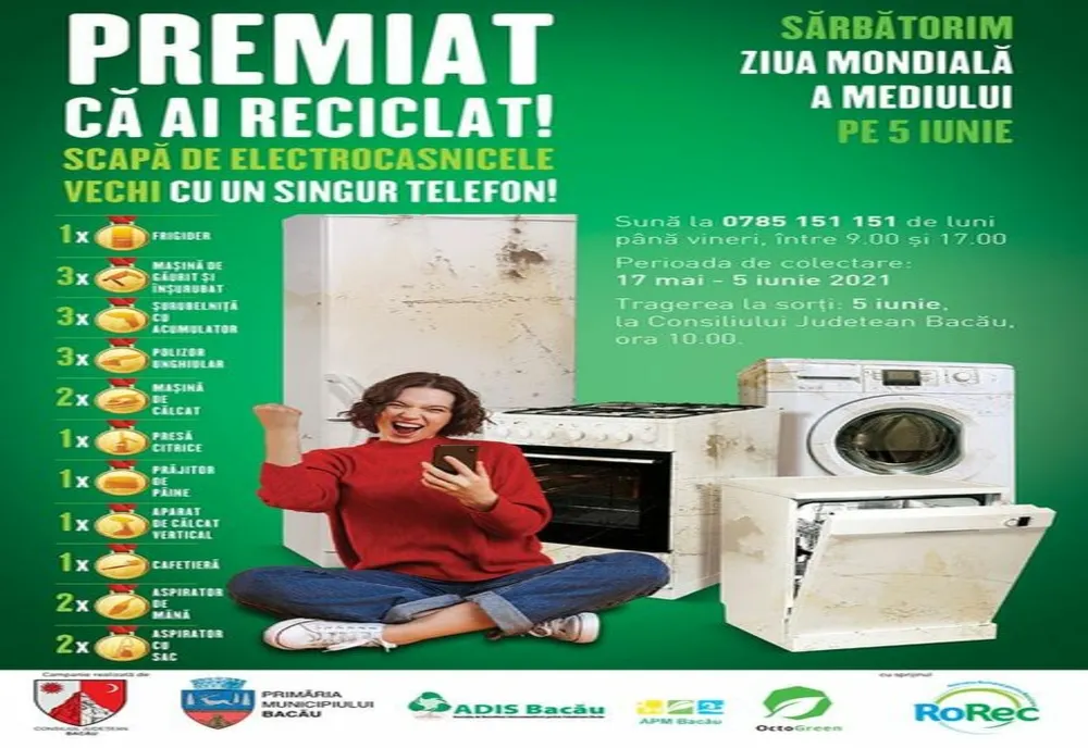Campanie de colectare a deşeurilor electrice cu premii