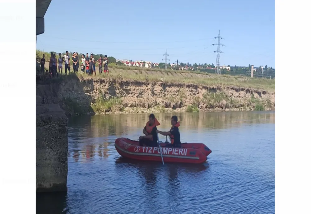 Un bărbat s-a înecat în râul Bistrița