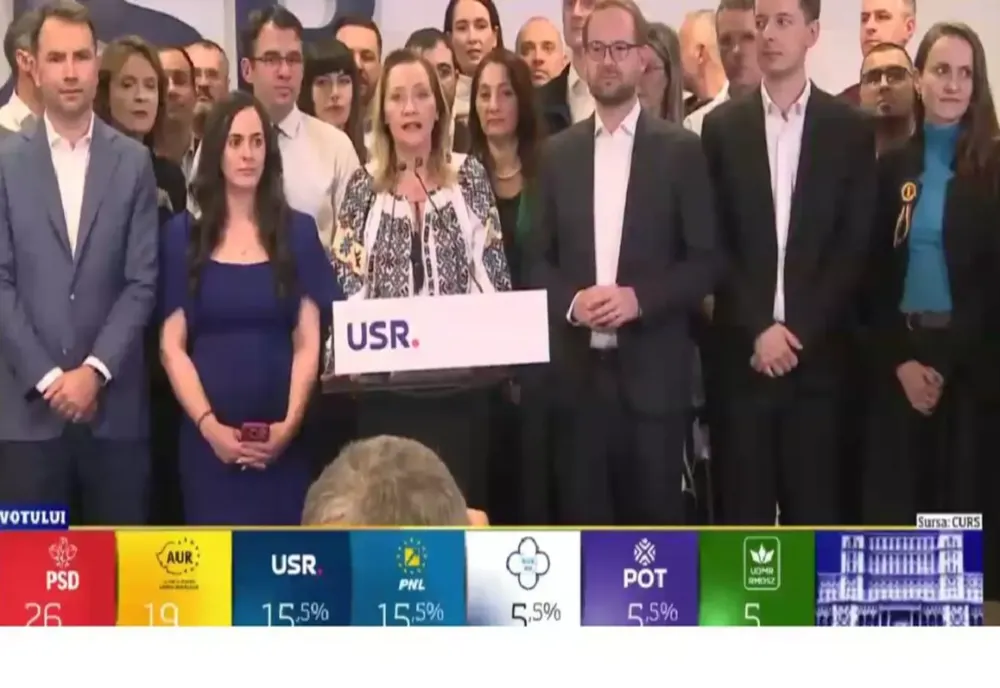 ELENA LASCONI PROPUNE UN GUVERN DE UNIUNE NAȚIONALĂ, CU PSD, PNL, UDMR ŞI USR: FĂRĂ ORGOLII, RESPECTĂM PARTENERII NOŞTRI