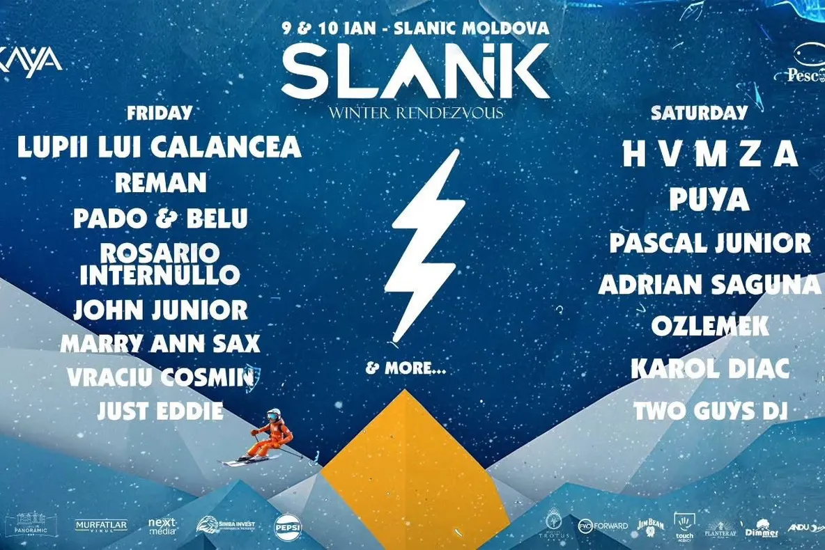Pregătiri pentru festivalul SLĂNIK – Winter Rendezvous, la Slănic Moldova - evenimentul are loc pe 9 și 10 ianuarie