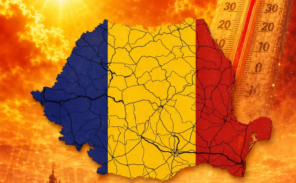 Canicula pune stăpânire pe România! Temperaturile urcă până la 35 de grade și apare prima noapte tropicală în Capitală