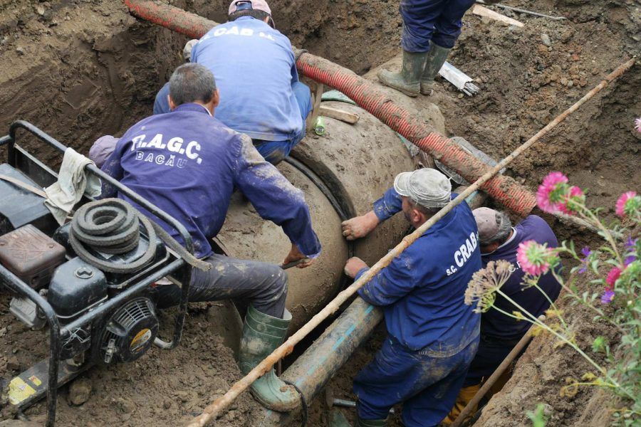 Lucrări ale Companiei de Apă pe mai multe străzi. Vezi care sunt