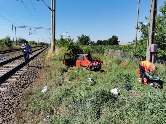 Trei morți și doi răniți în urma unui accident feroviar (FOTO)