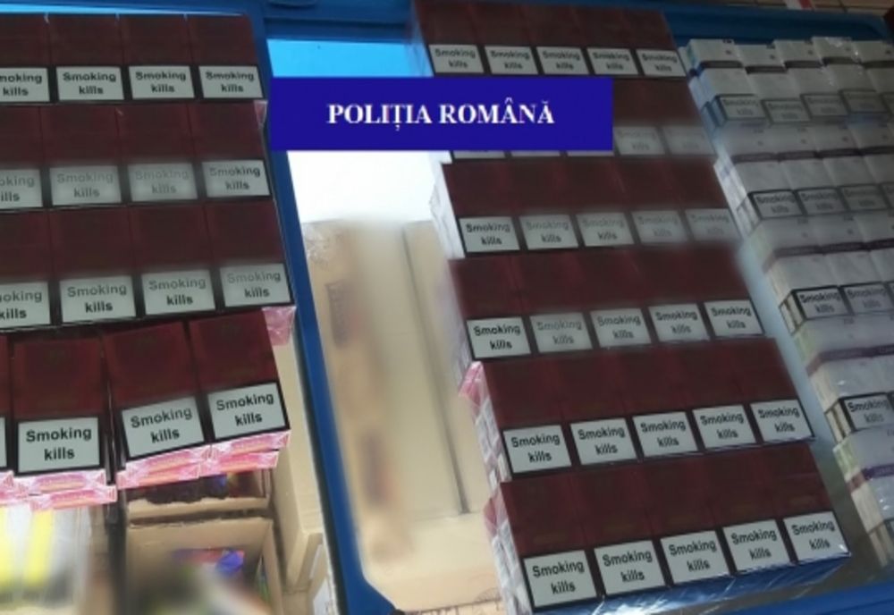 Peste 90.000 de ţigări fără timbre depistate într-un autoturism