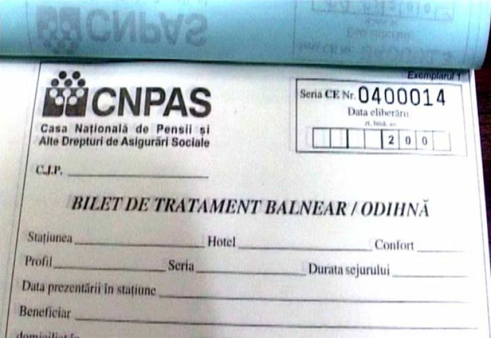 Ministerul Muncii a făcut anunțul. Câte bilete de tratament balnear se acordă anul acesta