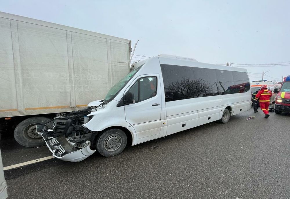 ACCIDENT CUMPLIT  pe E85! 13 victime