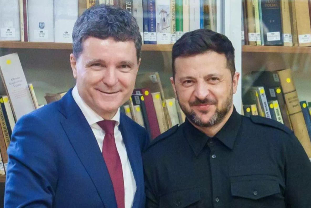 Volodimir Zelenski, vizită oficială în România