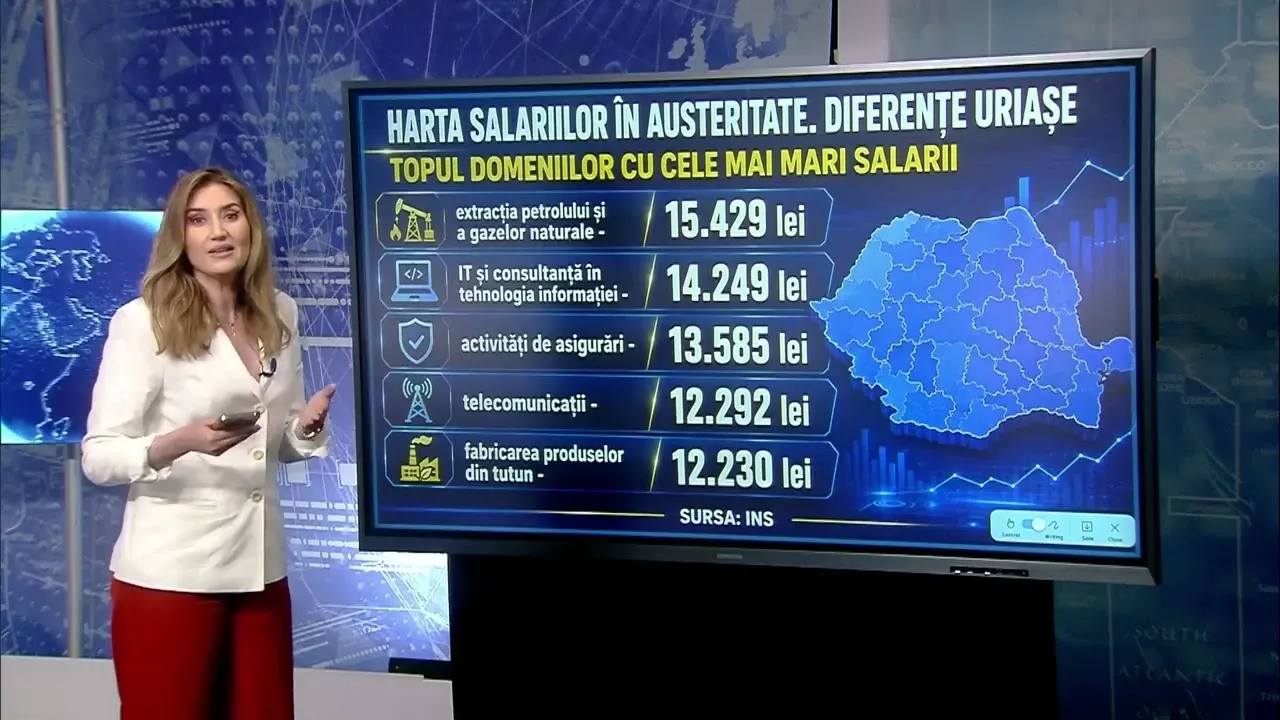 Harta salariilor după primul an de austeritate. Cât au pierdut românii din cauza inflației