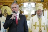 Veștea se pregătea să plece pe Muntele Athos, dar a fost convocat de președintele Nicușor Dan