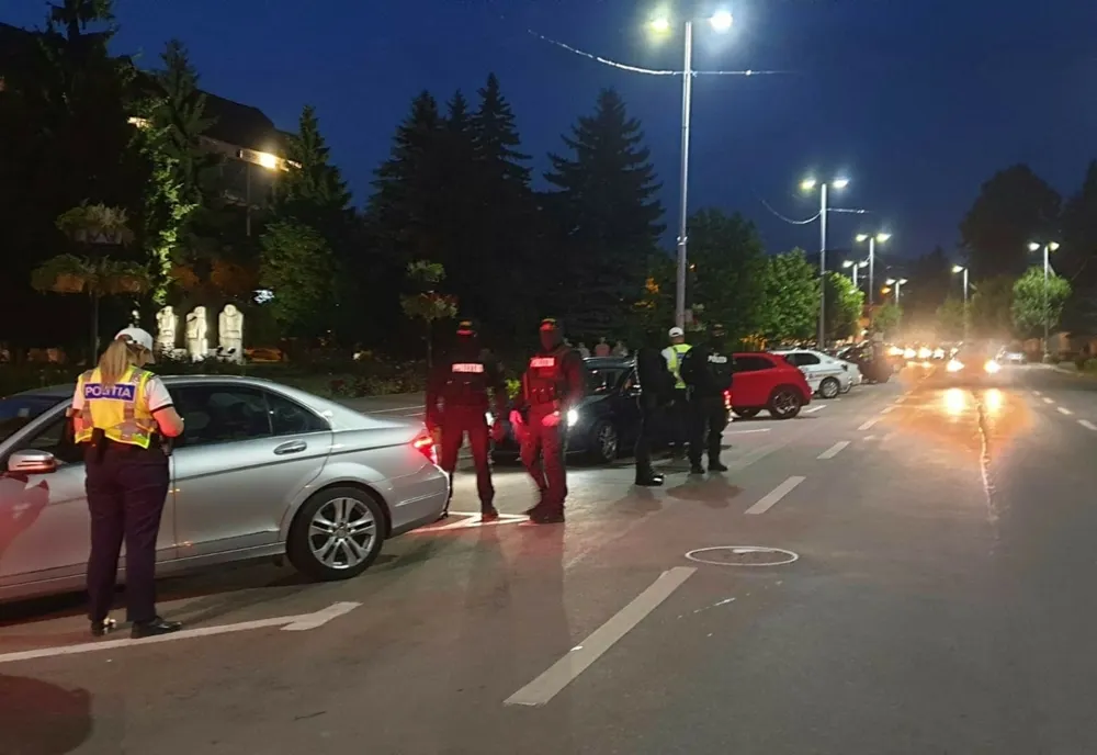 Câte intervenții au avut doar în 24 de ore polițiștii băcăuani