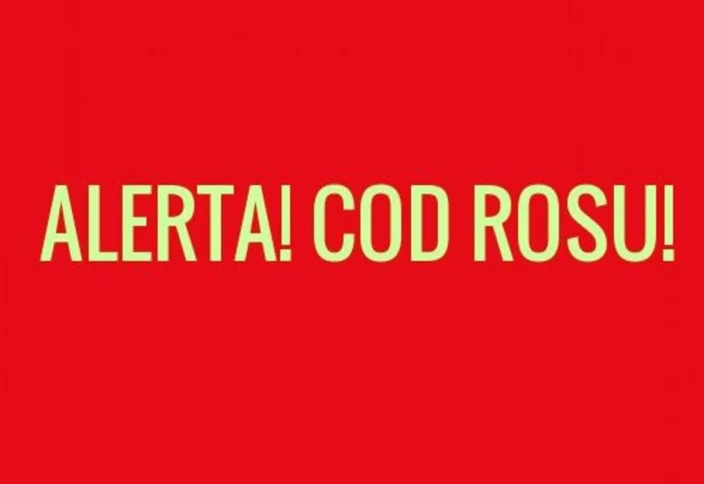 COD ROȘU de instabilitate atmosferică, emis de ANM pentru două localități din județul Bacău. S-a transmis mesaj RO-ALERT