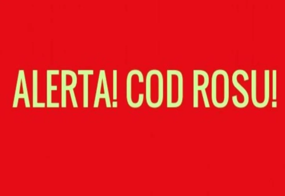 Cod roșu de furtună în Bacău