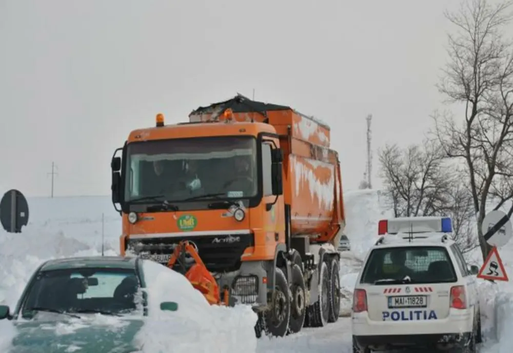 Schimbări radicale ale vremii: val de aer polar peste România. Cod galben de ninsori și viscol - HARTA