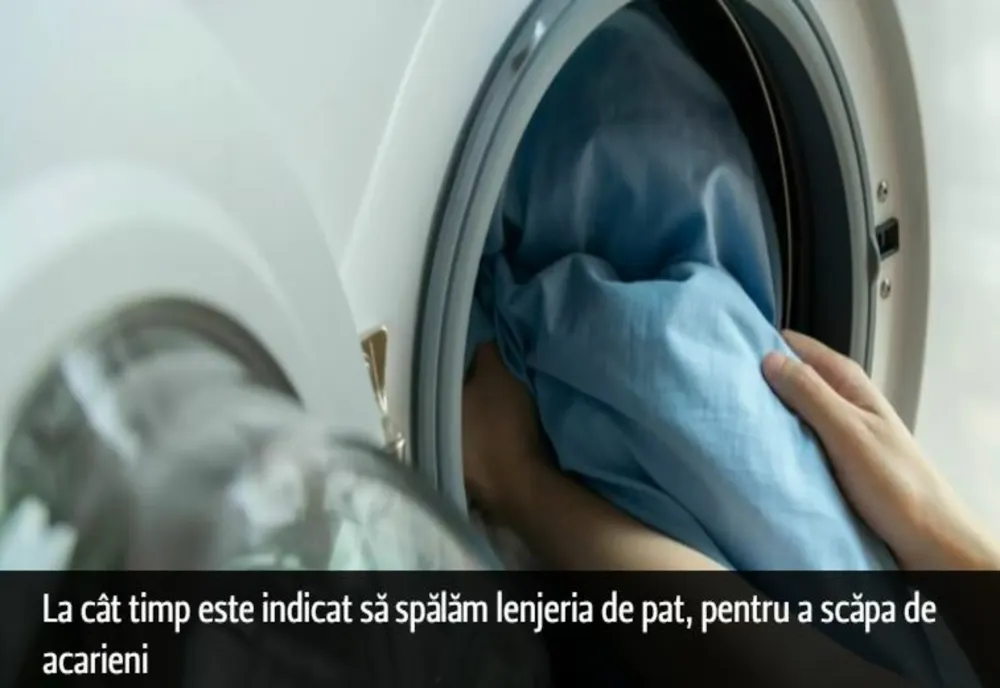 La cât timp este indicat să spălăm lenjeria de pat, pentru a scăpa de acarieni