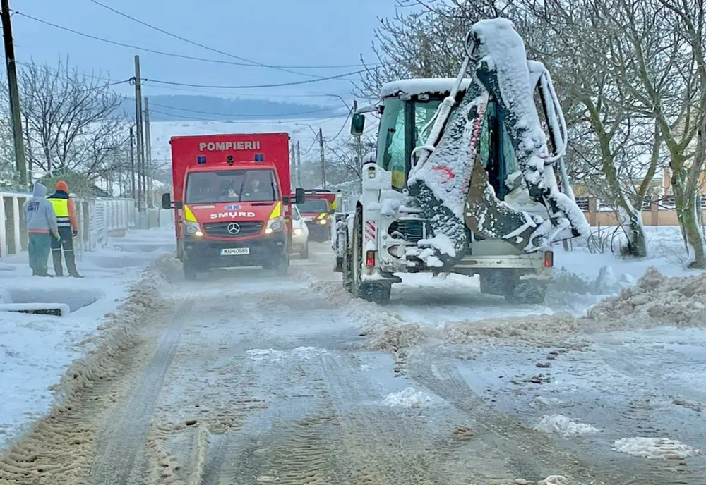 Intervențiile pompierilor băcăuani în contextul avertizării meteorologice Cod Portocaliu