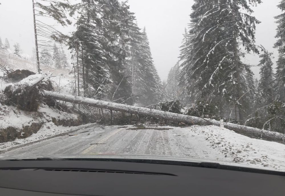 Vremea rea a început să afecteze mai multe zone din țară