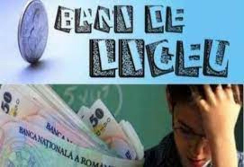 556 de beneficiari băcăuani în Programul național de protecție socială „Bani de liceu” în anul școlar 2022-2023