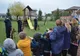 FOTO: Jandarmi în patru labe. Cum au reușit câinii Jandarmeriei Bacău să ajungă la inimile unor prichindei de grădiniță