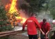 FOTO – Ultima oră: Incendiu de proporții la Slănic Moldova, aproape de pârtia de schi