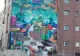 FOTO:În Bacău a apărut prima pictură murală din România care purifică aerul. Aceasta este și prima lucrare din lume dedicată nevăzătorilor, tradusă în limbajul Braille