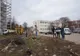 FOTO: Parcarea din incinta Spitalului Județean de Urgență Bacău iese din noroi. Au început lucrările de amenajare a celor 131 de locuri de parcare