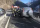 Pompierii din Onești intervin la un accident rutier la Slănic Moldova: un bărbat încarcerat, salvat