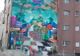 FOTO:În Bacău a apărut prima pictură murală din România care purifică aerul. Aceasta este și prima lucrare din lume dedicată nevăzătorilor, tradusă în limbajul Braille