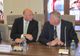 VIDEO: Primarul Necula a fost invitat, dar nu a venit. „Vicele” Scripăț a venit, deși nu fusese invitat. Ce spune europarlamentarul Dragoș Benea despre o posibilă înregimentare a lui Scripăț în PSD