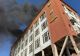 Incendiu la o clădire dezafectată din Onești